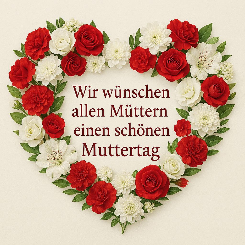 Der Bürger‑Schützen‑Verein wünscht allen Müttern von Herzen einen wunderschönen Muttertag.�Danke für eure Stärke, eure Fürsorge und euren unermüdlichen Einsatz – heute und an jedem Tag.#Muttertag #DankeMama #MütterSindDieBesten #Herzensmenschen�#BürgerSchützenVerein #TraditionVerbindet #Gemeinschaft #Ehrenamt�#Wertschätzung #Familie #Zusammenhalt